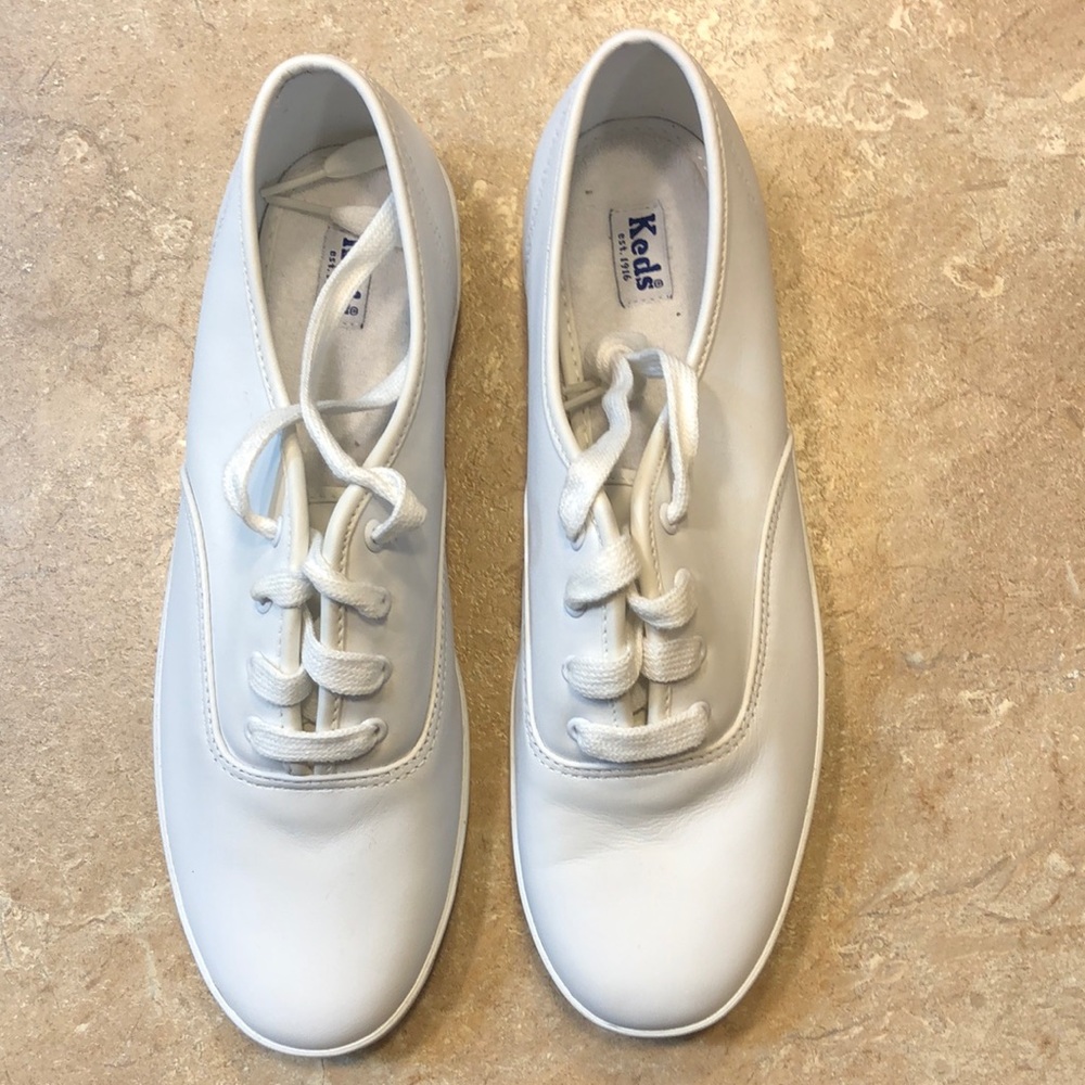 New Leather Keds